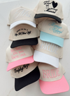 Going To The Chapel - Black Vintage Trucker Hat