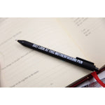 Sweary Fuck Pens Cussing Pen Gift Set - 5 Black Gel Pens