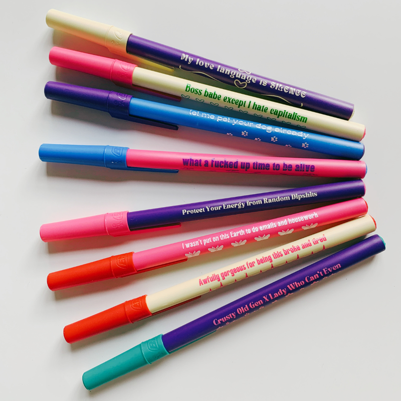Let Me Pet Your Dog Already Ballpoint Pen