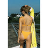 Jacquard Daisy Bikini Set