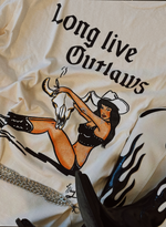 Outlaws Cowboy Rodeo Graphic Tee