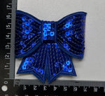 Sequin Bow Large Patch
