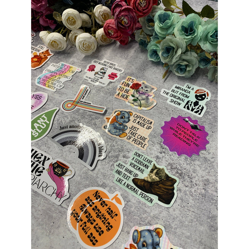 Don't Leave A Goddam Voicemail Die Cut Vinyl Sticker