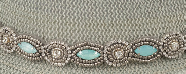 Cowboy Hat w/Pearl & Rhinestones