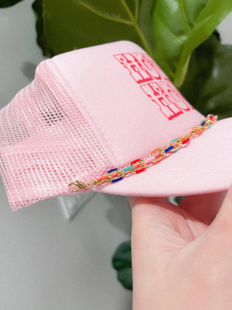 Metal Trucker Hat Chains BY Trendy Keys