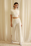 Monochromatic Crop Top