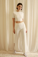 Monochromatic Crop Top