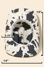 Cow Print Cowboy Hat