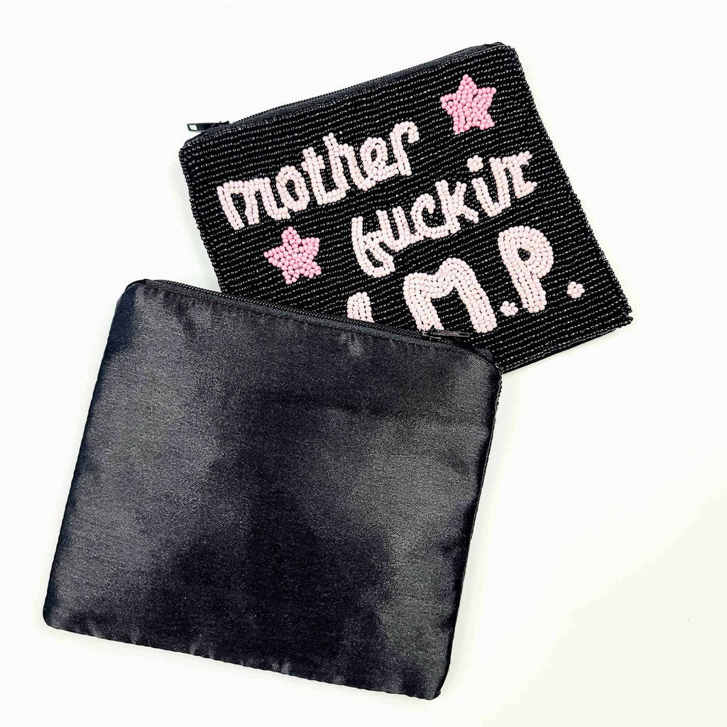 PIMP Beaded Coin Purse