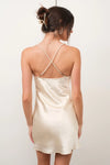 Ivory Pearl Strap Dress - FINAL SALE