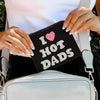 I Love Hot Dads Seed Bead Bag