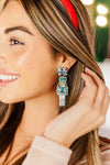 Nutcracker Earrings (Blue)