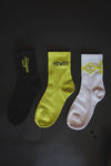 Cacti Neon 3pack Socks