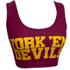 Arizona State ASU Fork 'Em Crop Top LICENSED