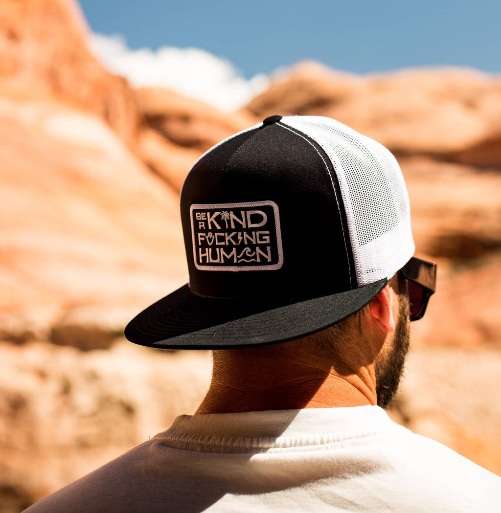BE A KIND HUMAN PATCH Black