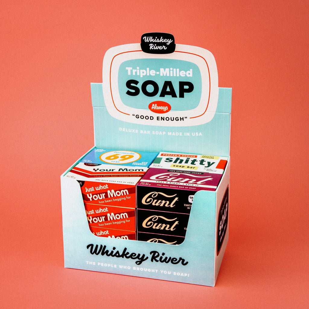 Fucked In The Head Triple Milled Boxed Bar Soap | Funny Soap