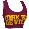 Arizona State ASU Fork 'Em Crop Top LICENSED