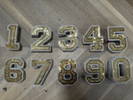 Number Patch (Sparkly)