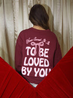 So this is Love Sweatshirt