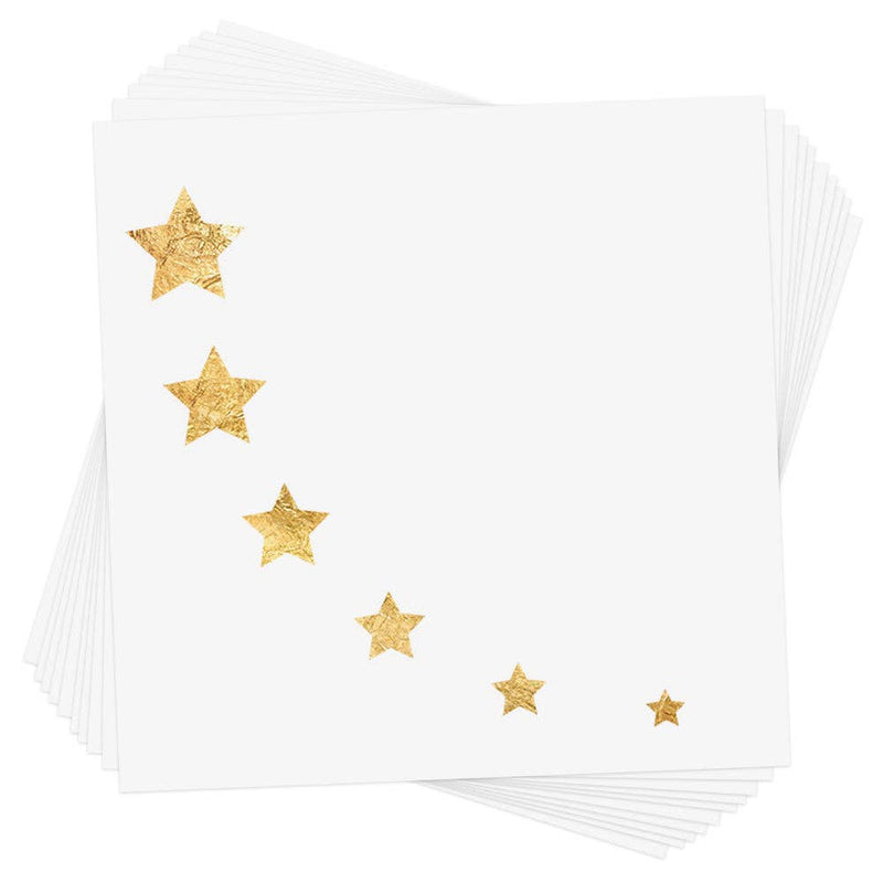 STARRY ARC metallic temporary tattoo