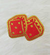 Rolling Dice Embroidery Iron On Patch