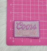 Western Beer Embroidery Beer Iron On Patch