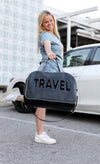 Travel Black Weekender Duffle
