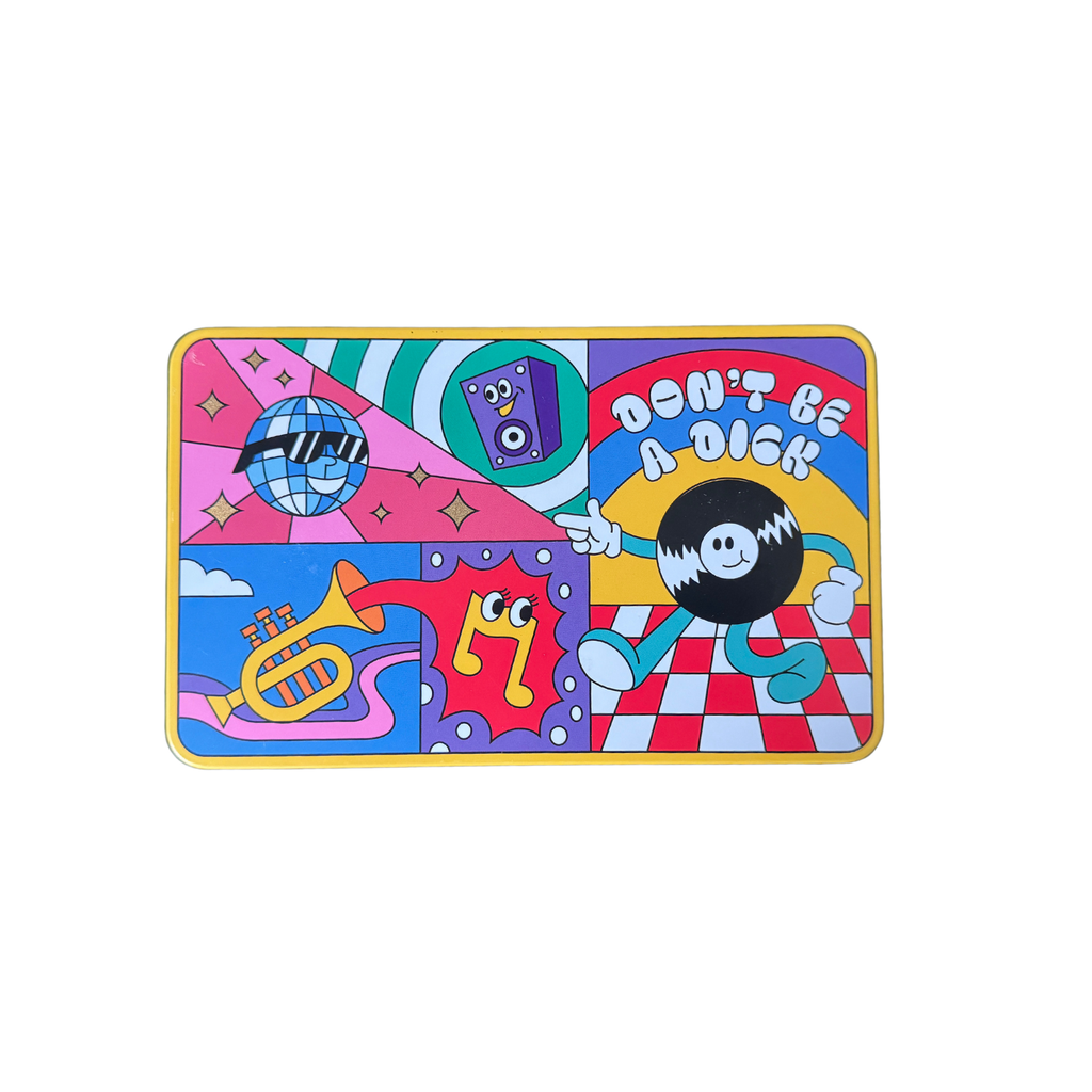 Don't Be A Dick Bath Bomb Set in Reusable Tin Box