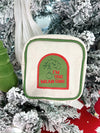 I'm The Mean One - Green Canvas Mini Zipper Pouch