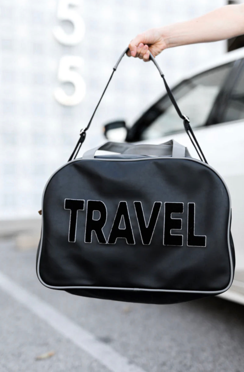 Travel Black Weekender Duffle