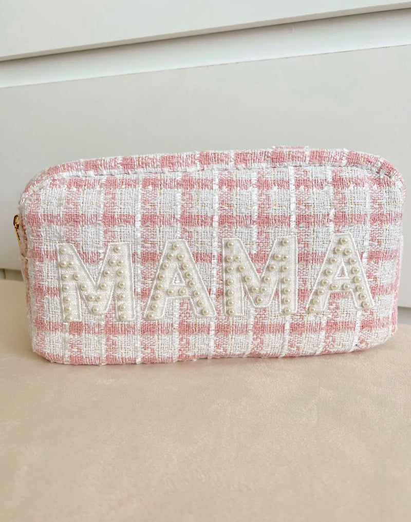 Mama Plaid Travel Bag