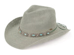 Cowboy Hat w/Pearl & Rhinestones