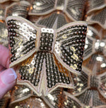 Sequin Bow Large Patch