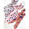 American Flag Scrunchie Scarf