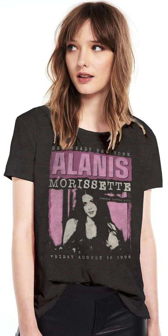 Alanis Jones Beach Crop Band Tee