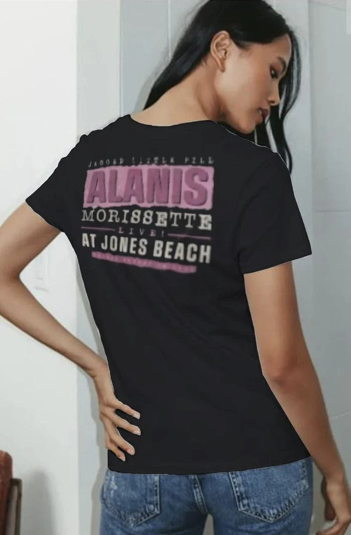 Alanis Jones Beach Crop Band Tee