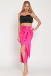 Hot Pink High Waisted Skirt