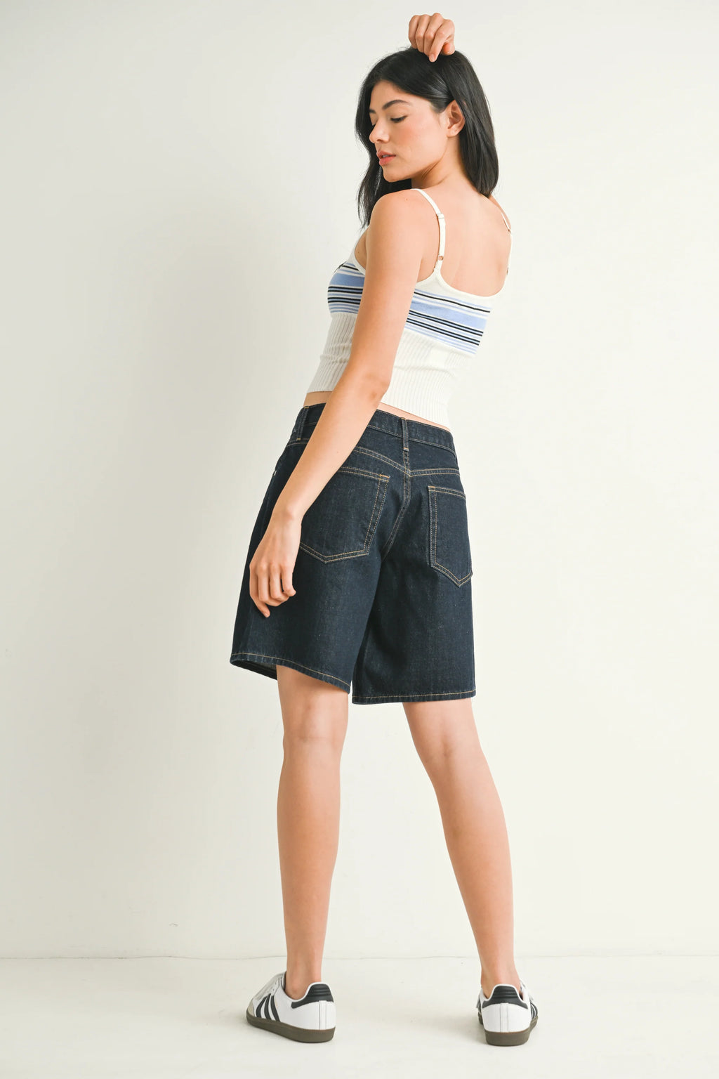 Dark Denim Jorts