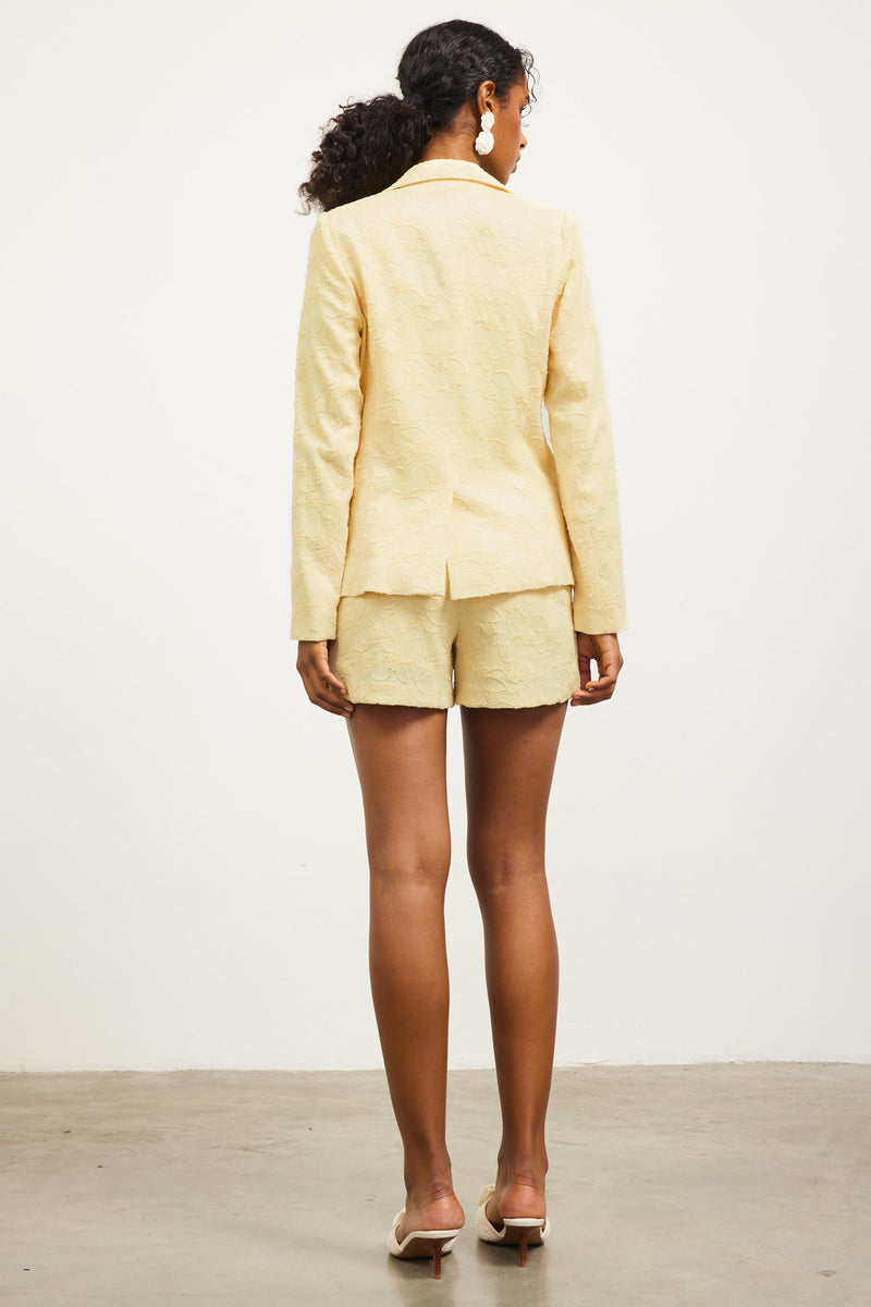 Buttercream Lace Knit Blazer – Rolling Rack Boutique