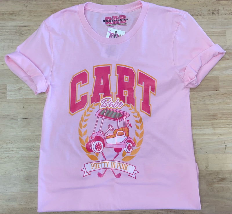Cart Babe Graphic Tee