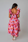 Baha Pink Crop Top and Skirt Set