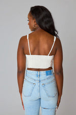 Coco Vegan Leather Crop Top