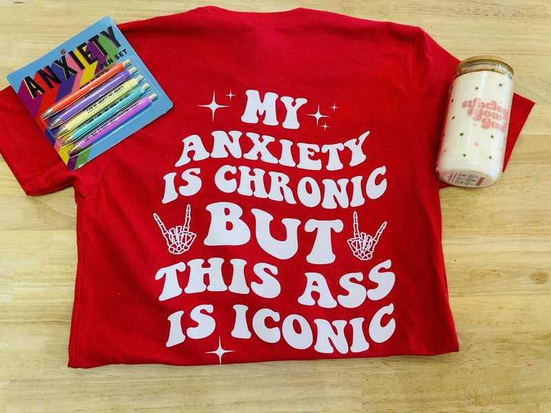 Anxiety Chronic, Ass Iconic Red