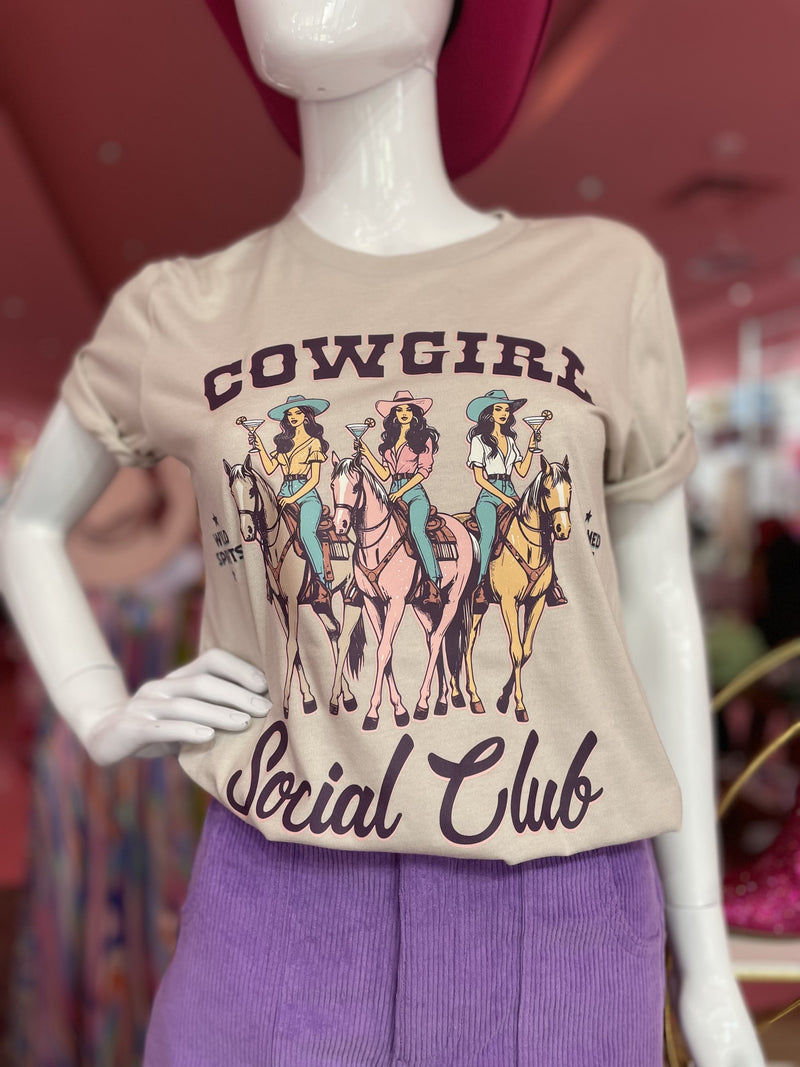 Cowgirl Social Club Graphic Tee