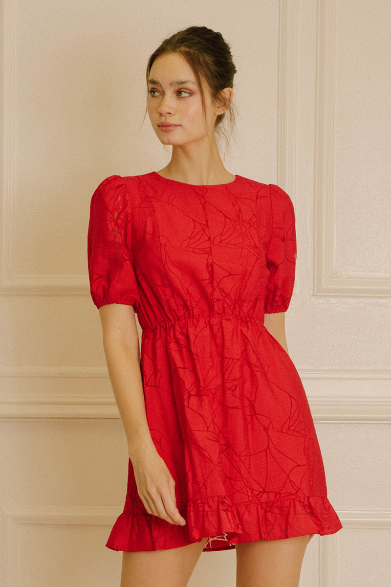Red Bubble Dress