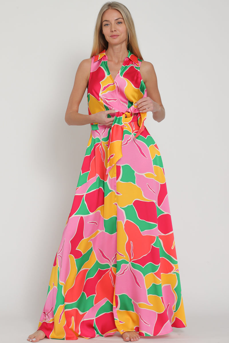 Tutti Fruitti Sleeveless Maxi Dress