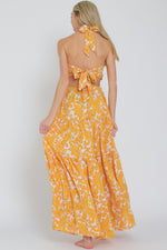 Sunny Halter Maxi Dress