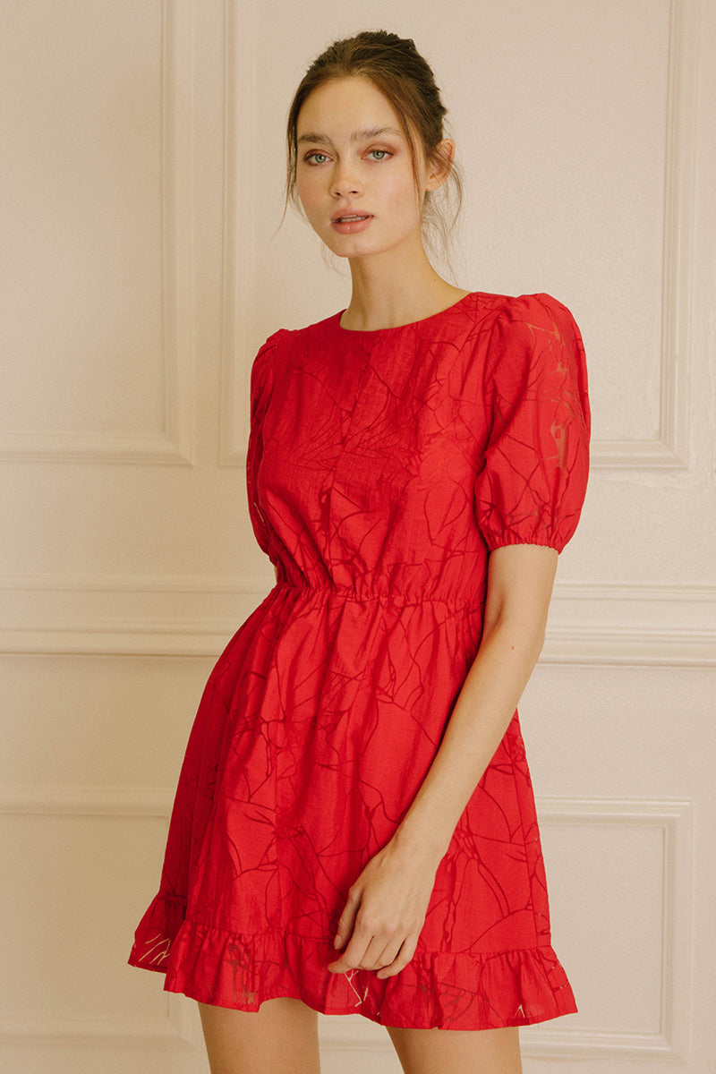 Red Bubble Dress