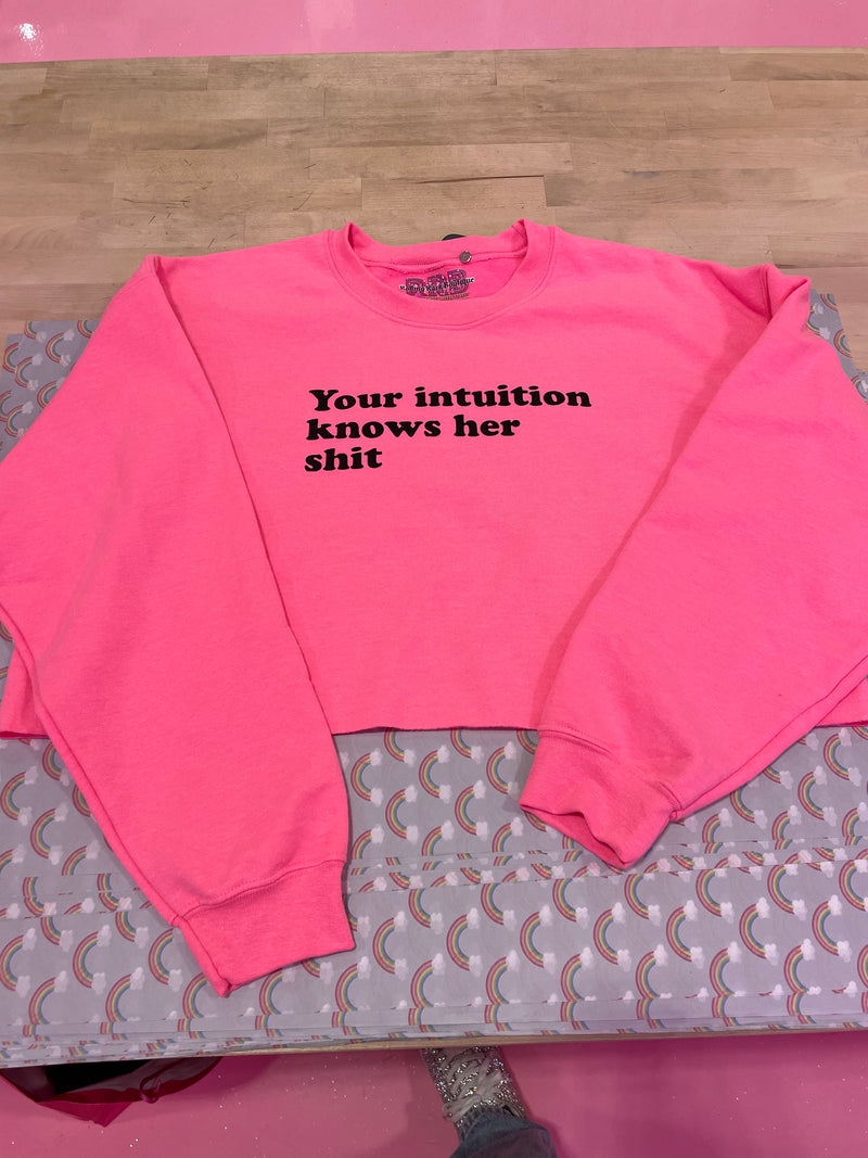 Intuition Crop Sweatshirt