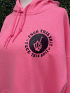 F This Shit Era Neon Pink Hoodie